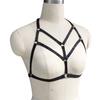 Wish fashion Ropa interior de tirantes Hollow Street sin costuras con cuello halter elástico Sujetador europeo y americano Disfraz de club nocturno para mujer