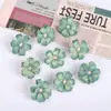 Nova Cabeça de Flor de Cerejeira de Três Camadas DIY Flor Simulada Guirlanda Decorativa Parede de Flores Design de Flores de Casamento Flor Simulada