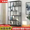 Estantería de pie con estantes, estante simple multicapa para almacenamiento en sala de estar, estantería, soporte para flores, cosméticos, decoración de lujo ligero