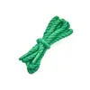 Cuerda de algodón puro de 5 mm de grosor de tres cabos, cordón trenzado de algodón para sombrero, cordones retorcidos Air Force One, cuerda retorcida, cordones retorcidos de tres cabos