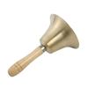Youyang Instrumento Musical Clase Pequeña Campana 7cm Campana de Cobre Mango de Madera Campana de Cobre Campana de Cobre de Manivela Campana para Niños Fabricante Venta al por Mayor