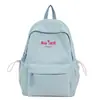 Bolsa escolar feminina com senso de design japonês, versão coreana para mulheres, mochila simples, casual, versátil, para estudantes do ensino médio, estudantes do ensino fundamental, bolsa de ombro dupla, homens
