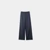 Pantalones Anchos de Lino Tencel Finos de Verano para Mujer Ropa de Mujer Sensación de Alta Gama Verano Pantalones Casuales para Mujer Pantalones de Lino Calidad