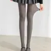 Calcetines de Red jk Medias para Mujer Crit Calcetines Negros Populares de Influencer Básicos Anti-Desgarro Calcetines de Red Fina Súper Primavera Verano
