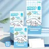 Alfombrilla de baño desechable 10 piezas de tamaño grande perro de orejas grandes Sanrio alfombrilla de limpieza sanitaria para inodoro sin pegamento