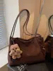 Bolso tote de gran capacidad estilo coreano de moda, nuevo modelo 2026, de alta gama, simple, elegante, bolso de hombro casual, bolso de axila, moderno