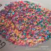 Lentejuelas de Trébol de Cuatro Hojas de 4 mm al por Mayor para Uñas Coloridas Material Hecho a Mano DIY para Niños Relleno de Pegamento Gotita para Slime