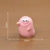 Figuras lindas y peculiares de arcilla, monstruos de boca grande, pequeñas gemas adorables, decoraciones DIY para casas de muñecas, accesorios para paisajes en miniatura y pequeños adornos de escritorio