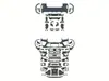Adecuado para Modelos Bmw X6 G06 23-24, Mejora a Parachoques Delanteros y Traseros M/Mt, Faldones Laterales, Conjunto de Parachoques Delantero, Piezas de Difusor Trasero