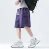 Pantalones Cortos para Hombre con Bolsillos Grandes, Corte Holgado, Pantalones Deportivos Casuales de Moda, Pantalones de Verano para Exteriores