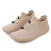 Zapatos de Malla Transpirable de Punta Ancha Estilo Nuevo, Tenis Deportivos Fly-Knit, Zapatos Casuales para Estudiantes para Correr, Zapatos de Suela Suave, Negro