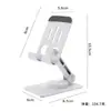 Suporte de celular e tablet totalmente em metal, suporte de chão de mesa dobrável, suporte de acrílico, rotação de 360 graus. Atacado de bases de suporte rotativas