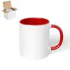Caneca Cerâmica Sublimática 11oz Caneca Transferência de Calor Impressível Caneca de Água com Revestimento Caneca