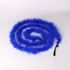 Decoración Navideña Tiras Planas de Plumas de Pavo Bolas de Plumas de Pavo Material de Decoración de Maquillaje Tiras de Plumas Al Por Mayor