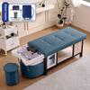 Lavabo Cerámico Cama para Lavar el Cabello Barbería Cama Completamente Horizontal Salón de Belleza Centro de Ocio Salón de Peluquería Salón de Peluquería Función Cama de Belleza para Celebridades de Internet