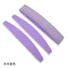 Manicure Colorida Dopamina Esfregar Fluorescente Lixa de Unha Colorida Dupla Face Lixa Fina Meia-Lua Tira de Polimento Tira de Lixa Resistente ao Desgaste