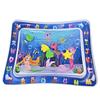 Tapete Inflable de PVC para Juego en el Agua Transfronterizo para Niños, Tapete de Juego para Boca Abajo de Bebé, Tapete de Hielo con Vida Marina, Tapete Plegable para Gatear
