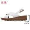 Comercio Exterior Zapatos de Talla Grande para Mujer wish Amazon Verano Europa, América y Sudeste Asiático Planos talla grande 43 Sandalias Gruesas para Mujer