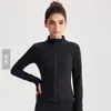 Jaqueta Weiman Double-Sided Cloud Feel Velvet Outono/Inverno para Yoga com Fleece Adicionado, Leve e Quente, Retém Calor, Gola Alta, Jaqueta Esportiva Fitness para Mulheres