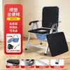 Silla de inodoro para ancianos, silla de baño multifuncional para el hogar, taburete de inodoro plegable con cubo, silla de inodoro móvil