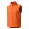 Colete à prova de vento com forro de fleece para voluntários e assistentes de compras, adequado para homens e mulheres, para atividades ao ar livre como corrida, caminhada e pesca, personalizável