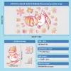 Decoraciones de Navidad, Pegatinas Estáticas para Puertas y Ventanas de Cristal, Personas de Jengibre, Soldados, Cascanueces