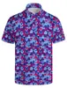 Camisas de Golf Divertidas para Hombre Camisa Polo Hawaiana Divertida Playa Hawaiana Camisa Polo de Verano