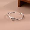 Pulsera trenzada enrollada estilo Hip-Hop retro coreano Ins Femenina Trendy Disco Líneas entrelazadas Estudiante viejo Mano abierta