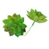 Mini Planta Suculenta Artificial Única Suculenta Falsa Flor Artificial Adorno de Micro Paisaje Oficina Planta Verde Real Artificial Alto