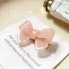 Nuevo Pasador de Acetato con Lazo Estilo Coreano para Niñas, Pinza de Pato de Corbata de Lazo de Lujo Ligero, Elegante Pinza para el Cabello para Flequillo y Accesorios para el Cabello