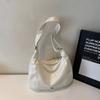 Bolsa Casual Simples para o Dia a Dia Grande Capacidade Feminina Nova Moda Tendência Primavera 2025 Bolsa de Ombro Transversal Tote