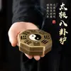 Horno Bagua de Tai Chi Quemador de Incienso para el Hogar Interior Adorno Transfronterizo Pequeño Quemador de Sándalo Xiangyun Quemador Octogonal Creativo de Aromaterapia