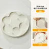 Potes de Armazenamento Simples para Grãos e Especiarias, Potes de Plástico Transparente para Cozinha para Grãos, Lanches, Grãos Grossos, Potes de Armazenamento de Cereais