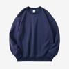 Sudadera de Cuello Redondo de Terciopelo de Grano 350 Keao para Hombre y Mujer Otoño Hombro Ligero Madura Casual Chaqueta Suelta para Adolescentes