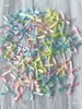 Lazo de Cinta Cinta Macarrón Estilo Ballet Resina Tarjetas Fabricación Empaque Decoración Cáñamo Fluido Uñas Arte Juguete de Apretar Decoración