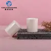 En stock 28 dientes tapa redonda recta removedor de maquillaje cosmético loción de agua botella tapa de plástico set de sellado a prueba de fugas botella tapa de doble capa material de embalaje