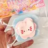 Estilo Xiaohongshu fresa arándano soufflé alto valor súper grueso celebridad de internet imitación masilla de silicona juguete de descompresión rebote