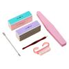 Manicure terno de polimento de quatro lados Bloco de 6 peças conjunto transfronteiriço exclusivo para entrega de uma peça polimento polimento reparação all-around terno