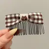 Pinza y peine de moda para mujer, una herramienta mágica para arreglar el cabello suelto, antideslizante, previene la caída del cabello, peine para flequillo, pasador, accesorio para el cabello