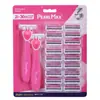 Navaja de afeitar Pearl Max de tres hojas, una herramienta mágica para afeitar con cabezales reemplazables de múltiples hojas para uso doméstico