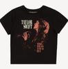 Concierto de Taylor 2025 con Camiseta Corta Camiseta Crop Ojo Que Parpadea