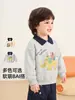 Moletom infantil Kaka Panda com gola polo, roupas de outono para meninos, blusas de outono para meninas, roupas de primavera e outono para bebês