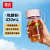 Copo de Plástico Fuguang para Meninos e Meninas, Copo Esportivo Infantil Portátil para Uso Externo, Resistente a Altas Temperaturas, Anti-Queda, Grande Capacidade, com Filtro, Copo Prático