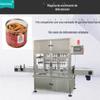 Máquina de Conserva de Frutos do Mar Polvo Máquina de Enchimento de Polvo Cozido Barbatana de Lula Máquina Automática de Tampa Rotulagem Enchimento