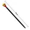 Halloween Transfronterizo Cosplay Cetro Disfraz Prom Rey Cabeza de Serpiente Tres Enchufes Cetro Accesorios Disfraz Rey