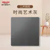 Enchufe de Interruptor Delixi Panel Grande Sin Marco Interruptor Individual Doméstico Enchufe de Cinco Orificios Interruptor de Pared Gris Venta al por Mayor