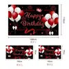 Banner Temático de Cumpleaños de Amazon Atmósfera Muy Festiva Tela de Fondo para Fotos Tapiz Diseño de Escena de Fiesta Estilo Nuevo