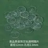Chen Chao contas espaçadoras transparentes resistentes ao desgaste DIY contas espaçadoras para pulseira de cristal almofadas protetoras contas espaçadoras plásticas de silicone invisíveis atacado