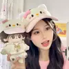 Visera de Sol Hellokitty, Sombrero de Sol Lindo Que Hace que la Cara Parezca Más Pequeña, Sombrero de Gato Kt de Chica de Dibujos Animados Que Hace que la Cara Parezca Más Pequeña