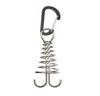 Hebilla de Cuerda de Pulpo para Acampar al Aire Libre Estaca de Cubierta de Camping Soporte de Cuerda de Tienda de Acero Inoxidable Cuerda de Viento con Resorte